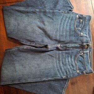 Dark Wash Banana Republic High Rise Slim Jeans - size 30